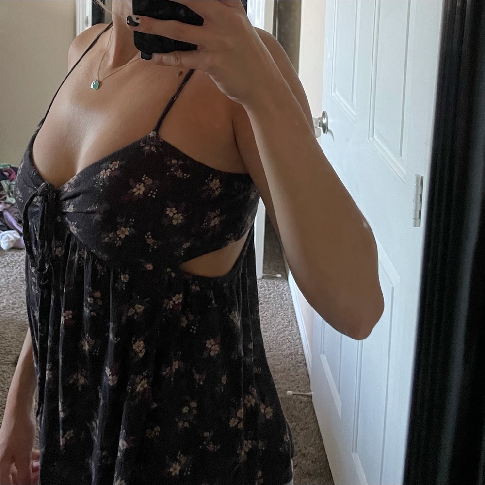 Floral tank top